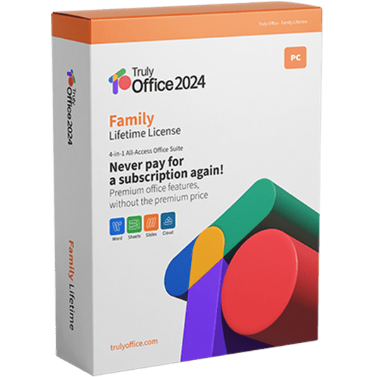 Truly Office Software Truly Office 2024 Family Lifetime