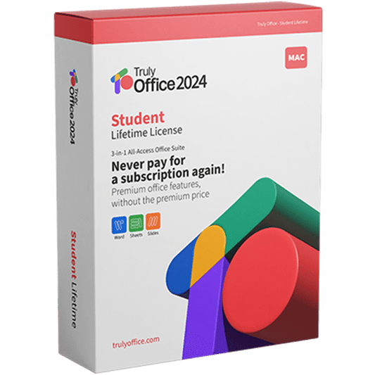 Truly Office Software Truly Office 2024 Student for Mac