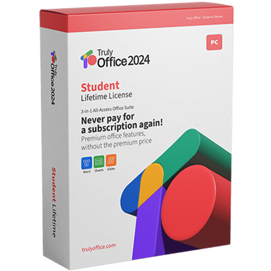 Truly Office Software Truly Office 2024 Student Lifetime License
